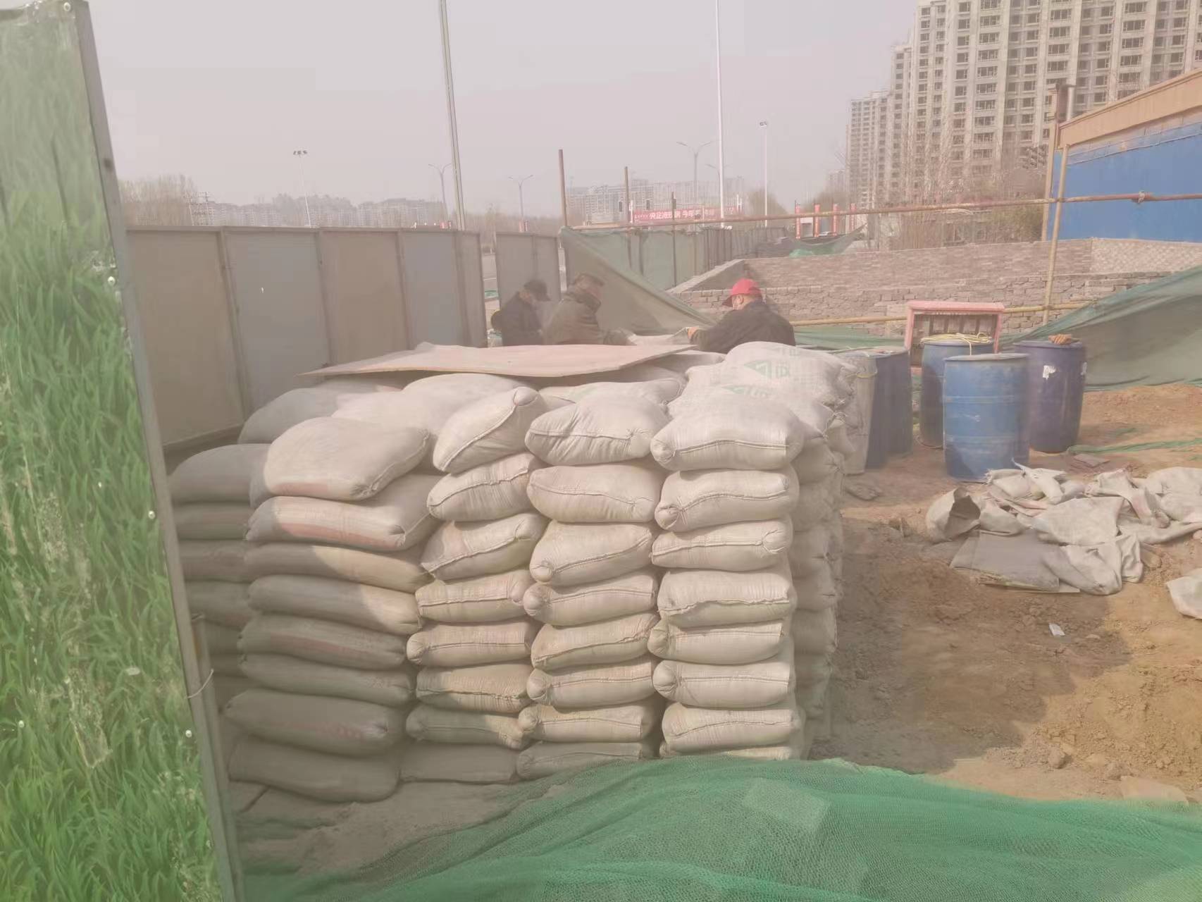 五湖渔场房屋基础注浆