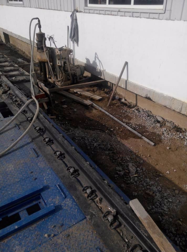 五湖渔场注浆治理铁路高路基沉陷病害